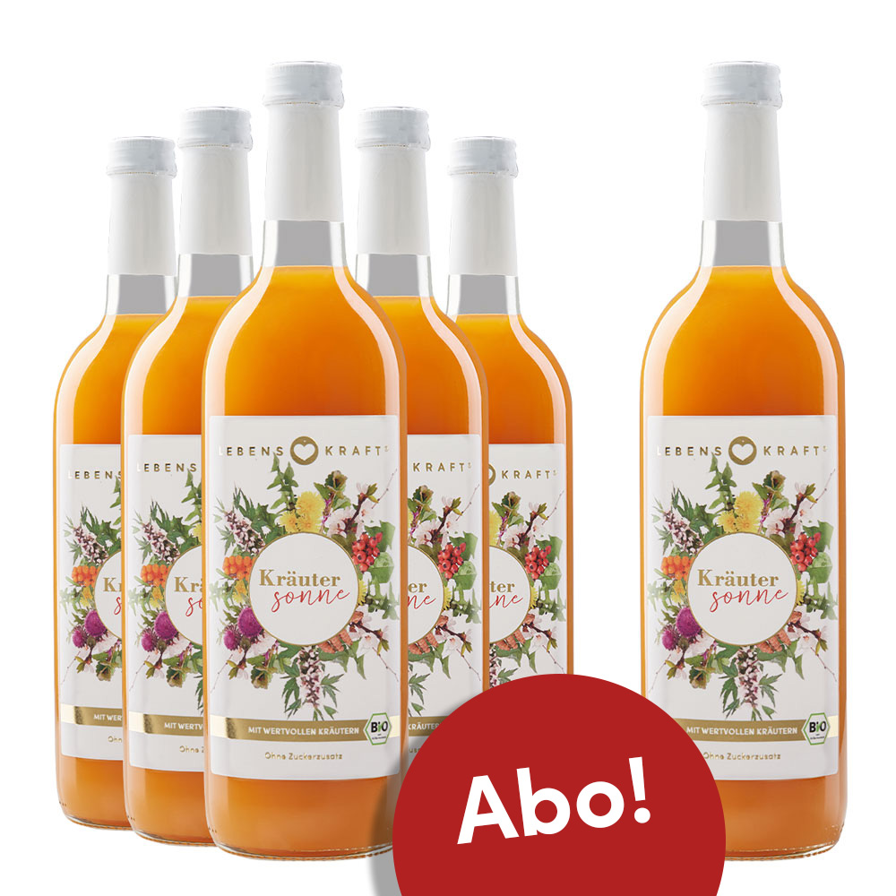ABO: KräuterSonne 5 + 1 Flasche gratis!