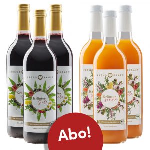 ABO: Kräuter-Vital-Trunk Probierset 3 + 3